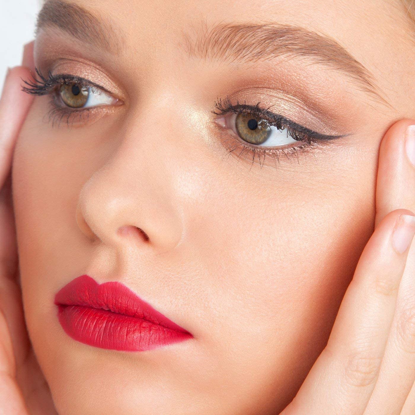 theBalm Schwing Liquid Eyeliner dries quickly to minimize smudge risk.