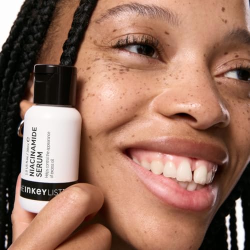 The INKEY List serum application pea-sized dot shows easy layering into daily routine.