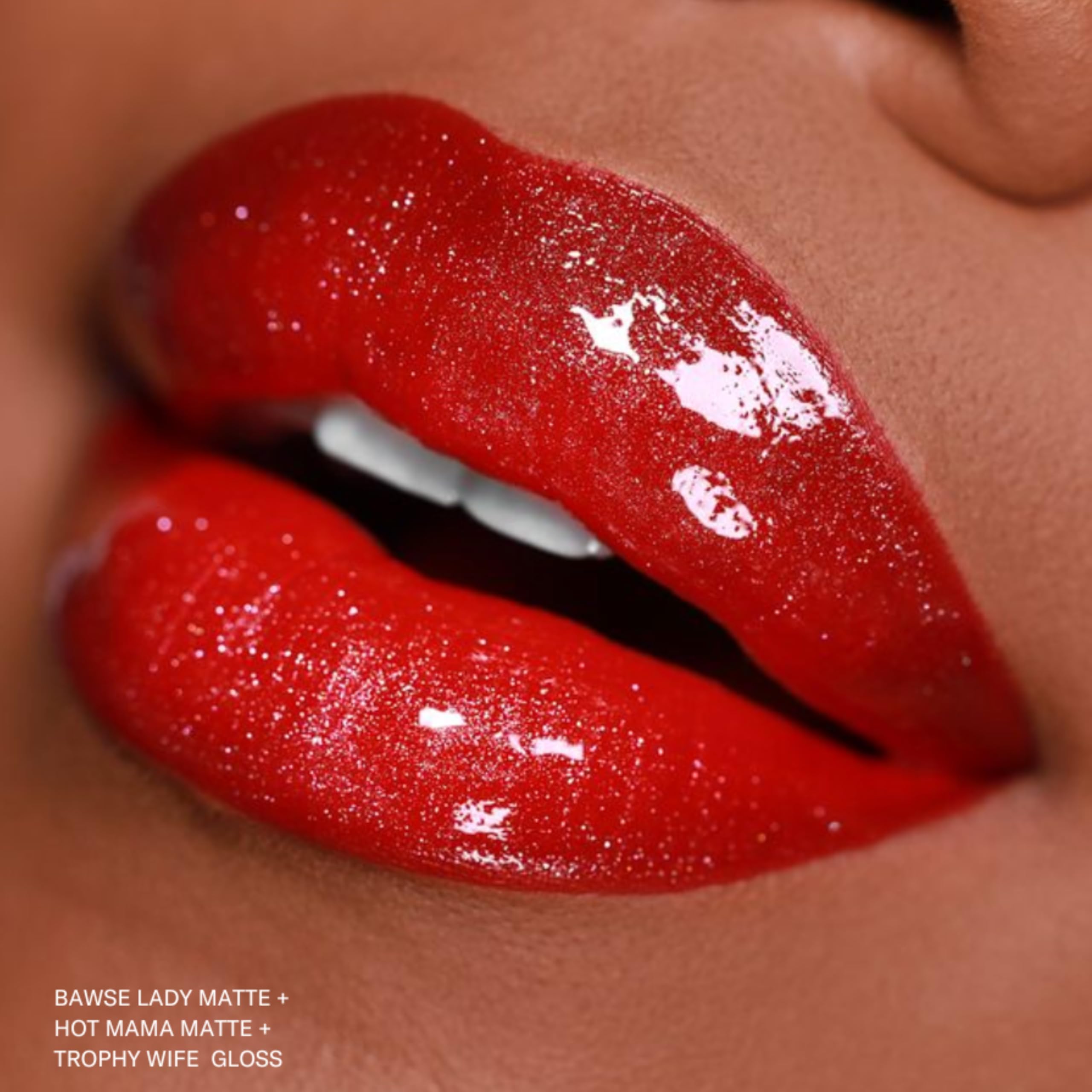 The Lip Bar Bawse Lady vegan gluten-free icons highlight ethical, safe makeup choices.