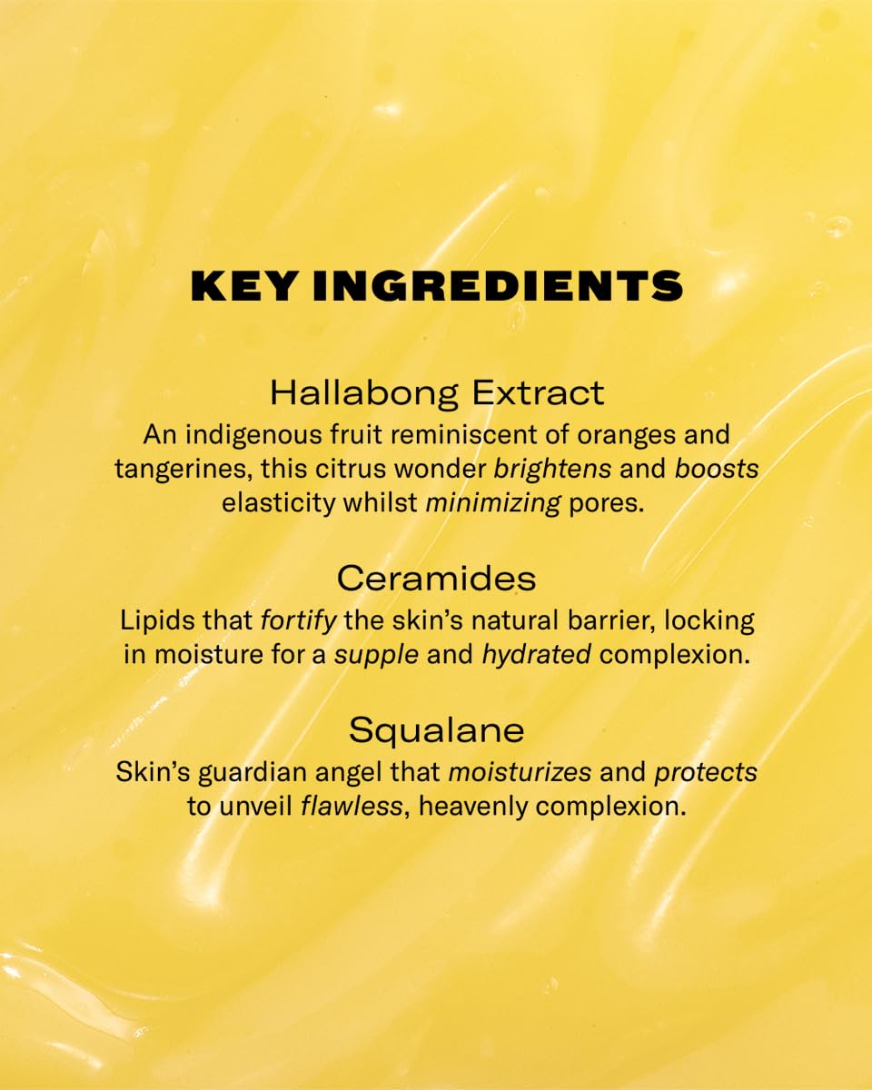 Then I Met You Bong² Bounce Cream honey seaberry squalane nourish skin and resilience.
