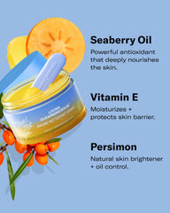 Then I Met You Living Cleansing Balm plant oils nourish with seaberry and olive