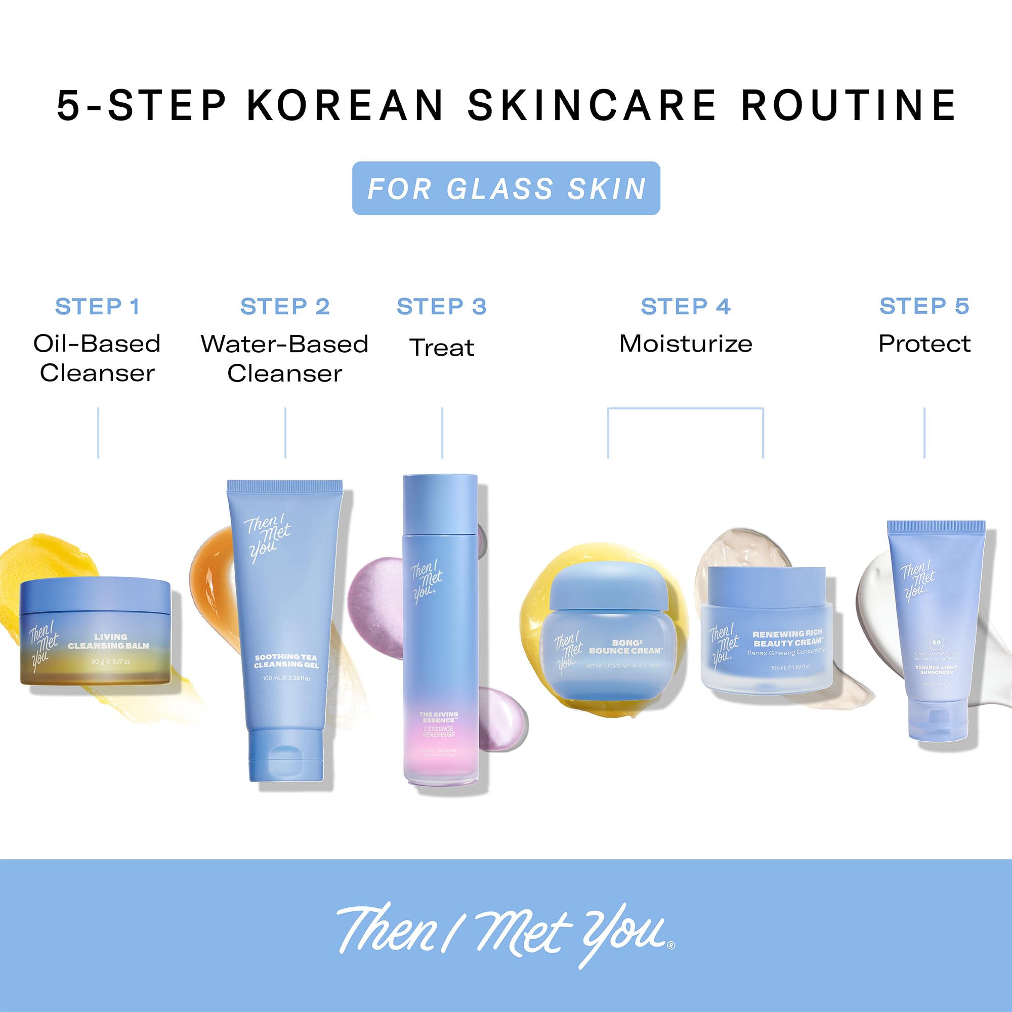 Then I Met You Travel-Friendly 3.38 oz bottle for on-the-go cleansing.