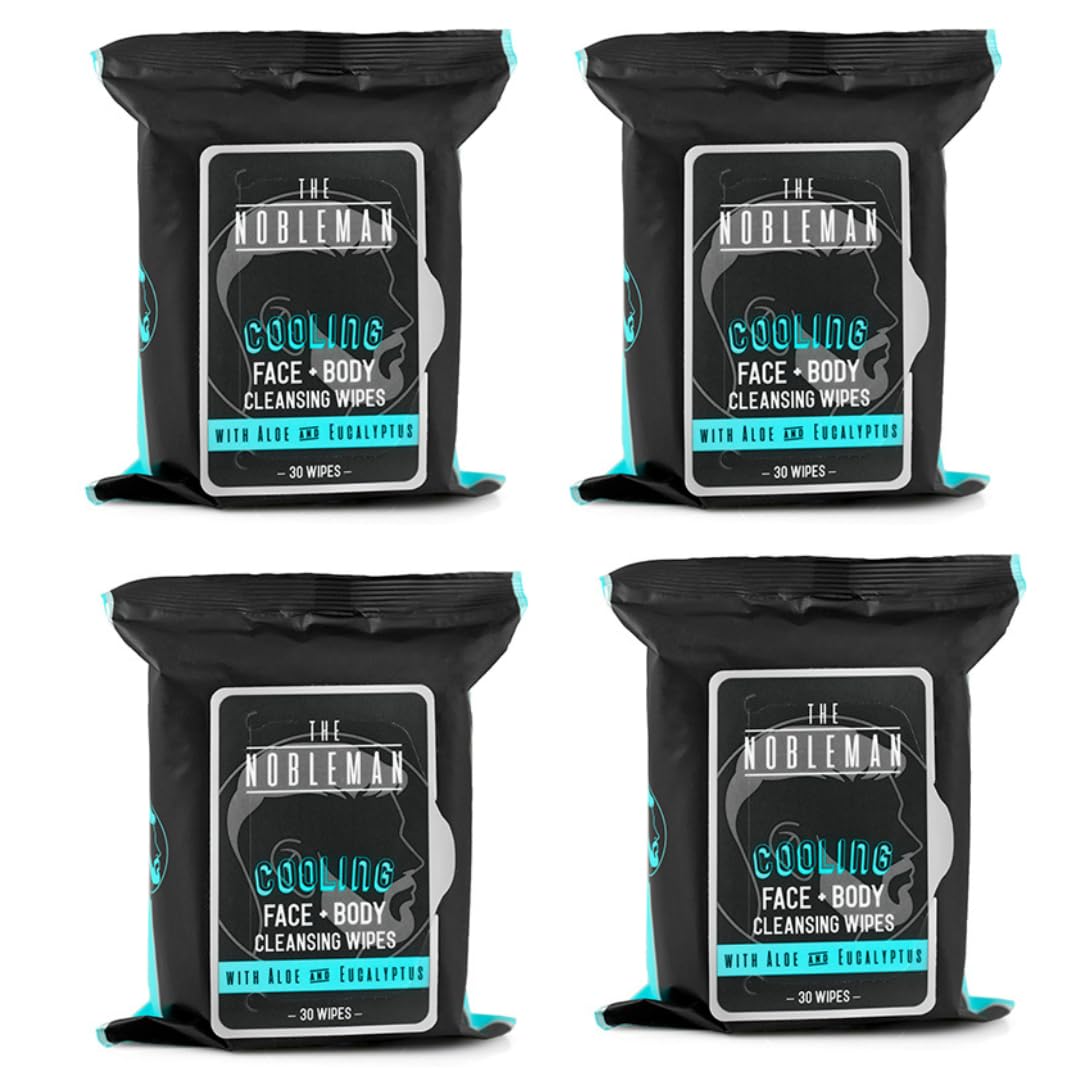 The Nobleman wipes 4-pack hero image shows instant post-activity refresh.
