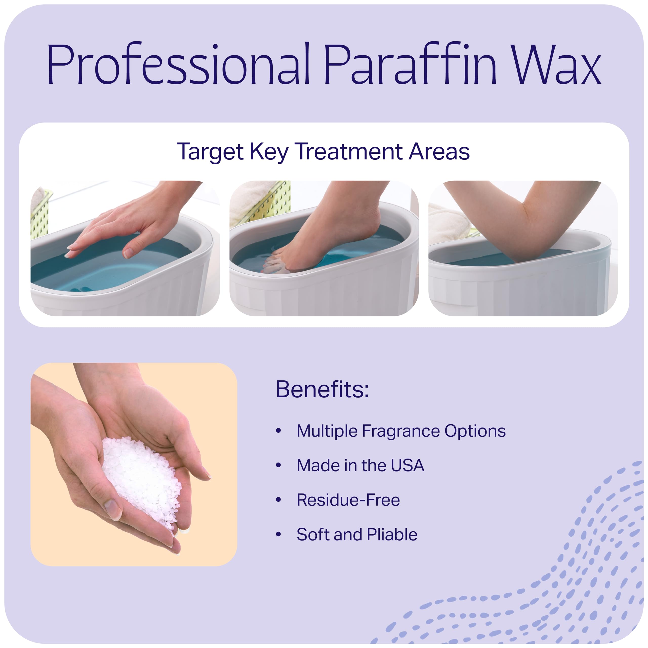 Therabath wax removal glove shot—residue-free layers and simple cleanup