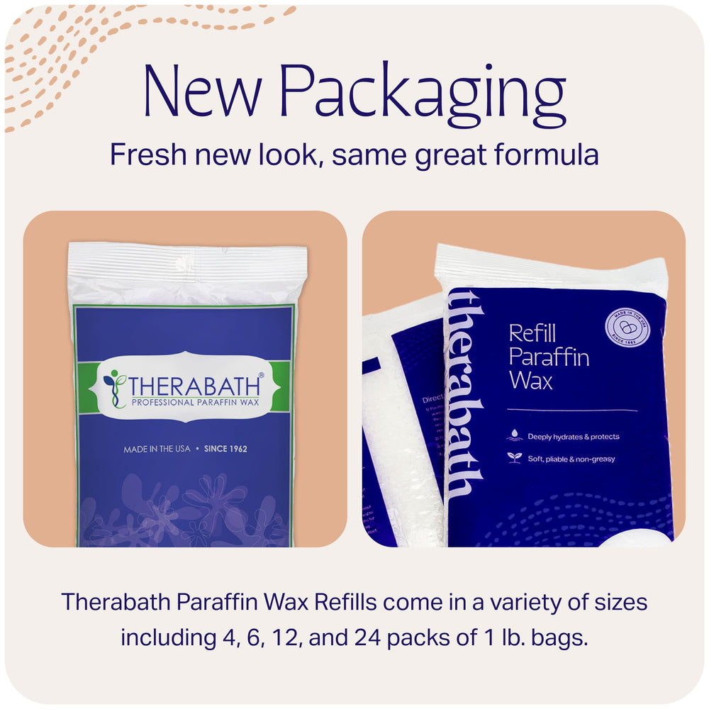 Therabath therapeutically blended oil paraffin wax supports warming comfort and skin care