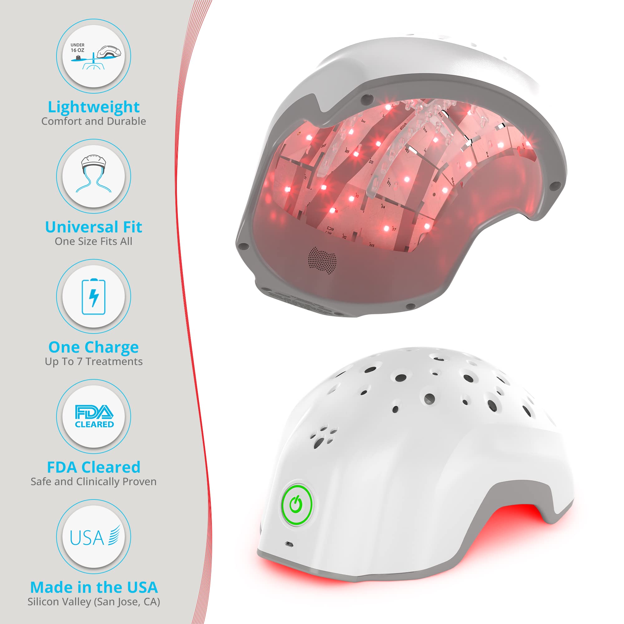 Theradome EVO LH40 in-use during a relaxing routine shows easy integration into daily care.