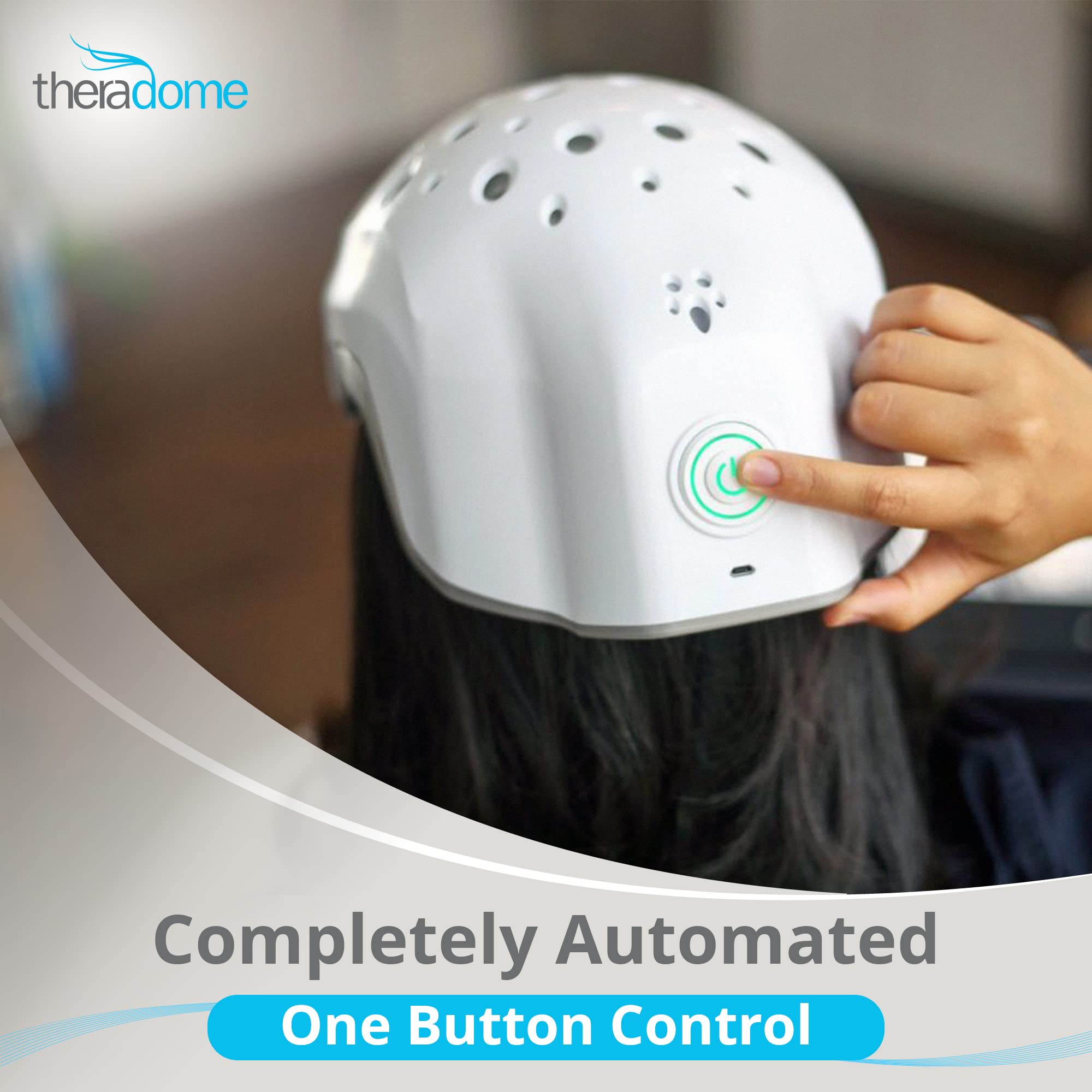 Theradome EVO LH40 Silicon Valley engineering underpinning precision and durability for home use.