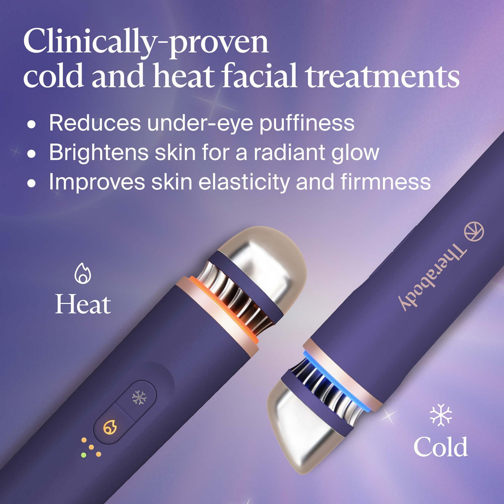 TheraFace Depuffing Wand contrast therapy for refreshed look and minimized pores