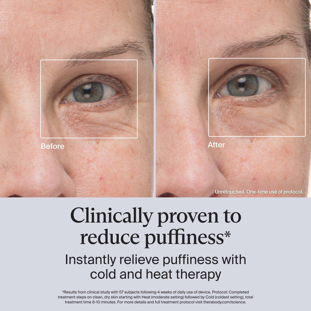 TheraFace Depuffing Wand lymphatic drainage support for facial circulation