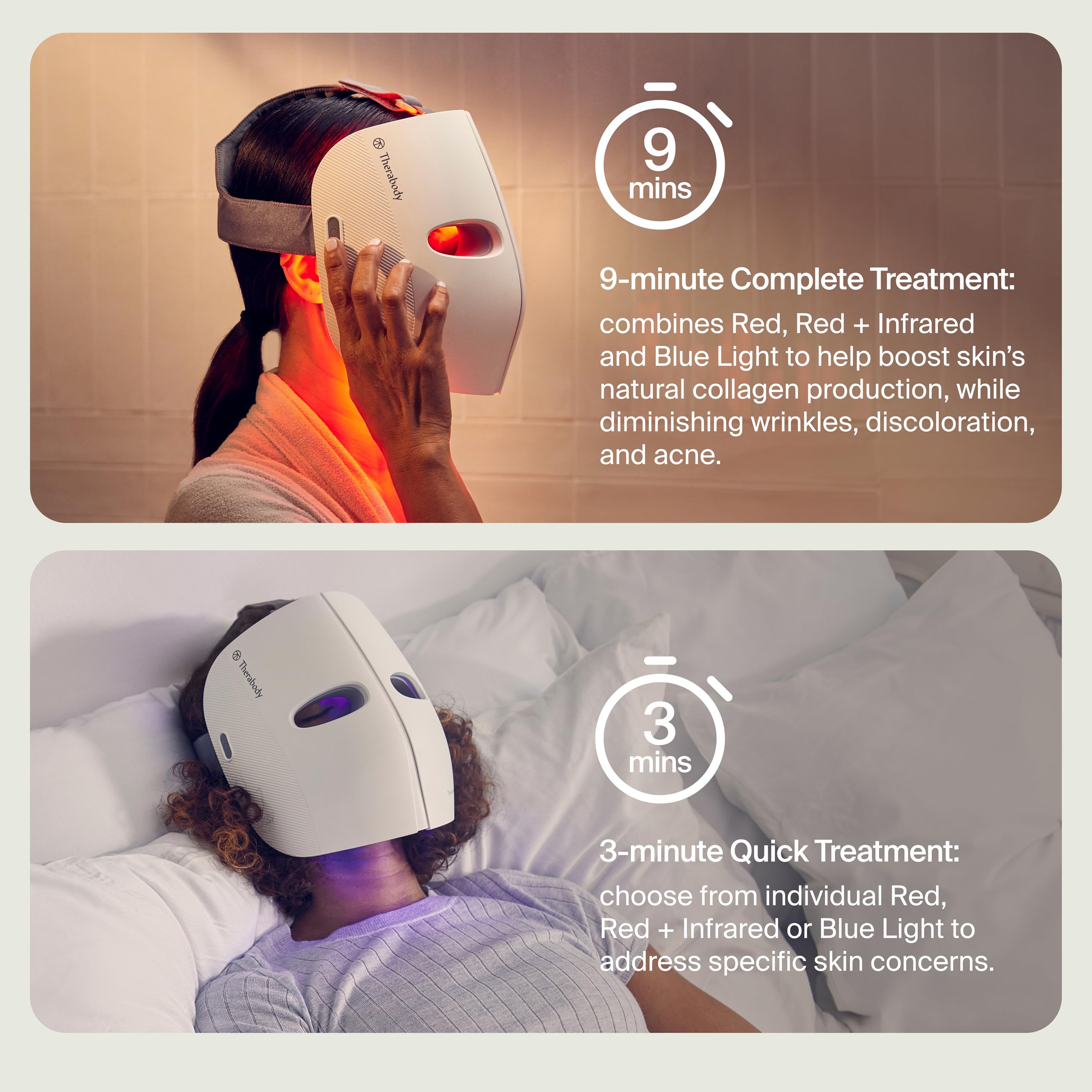 TheraFace mask comfort-fit strap close-up for secure daily use