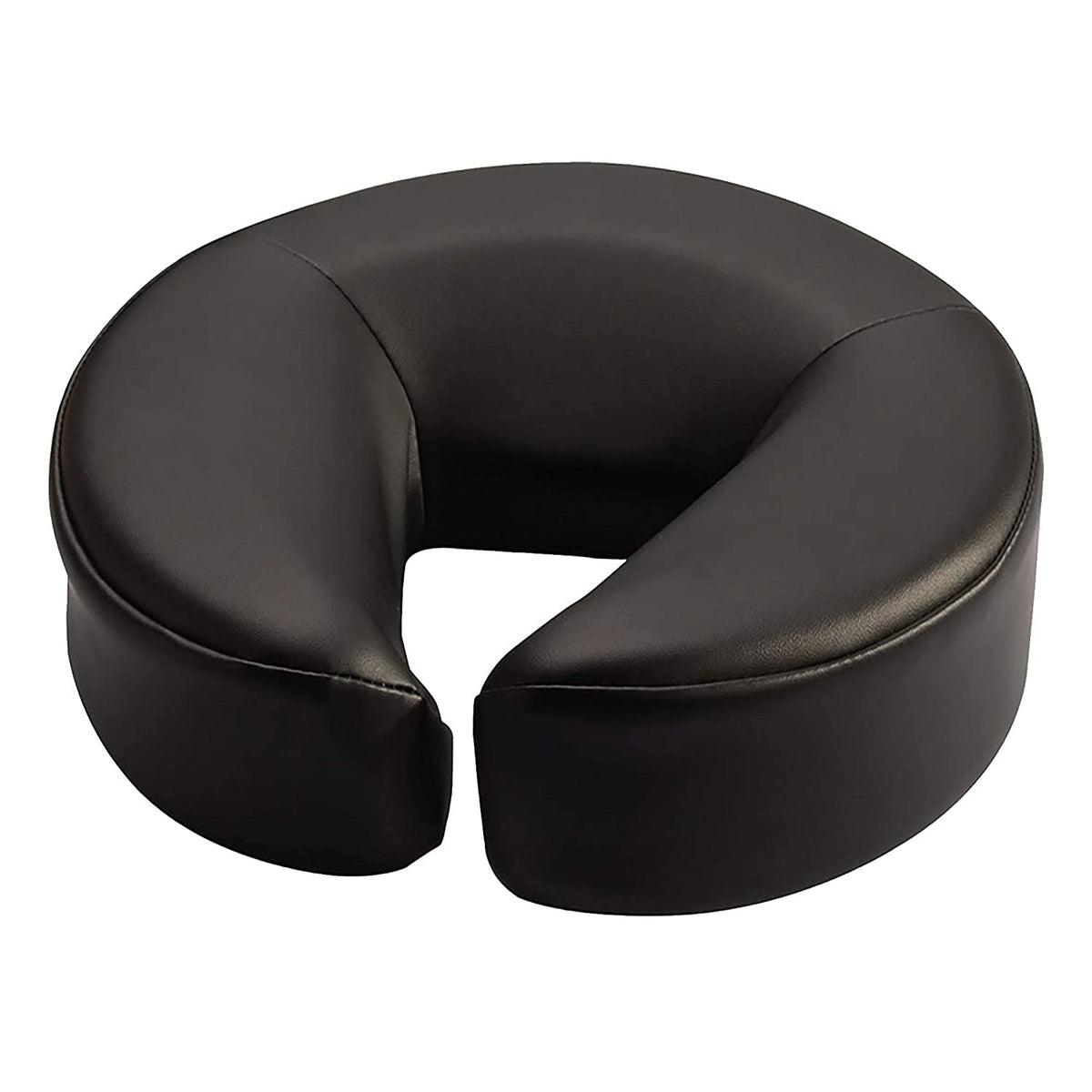 Therapist’s Choice universal headrest cushion on a massage table providing comfortable client support.