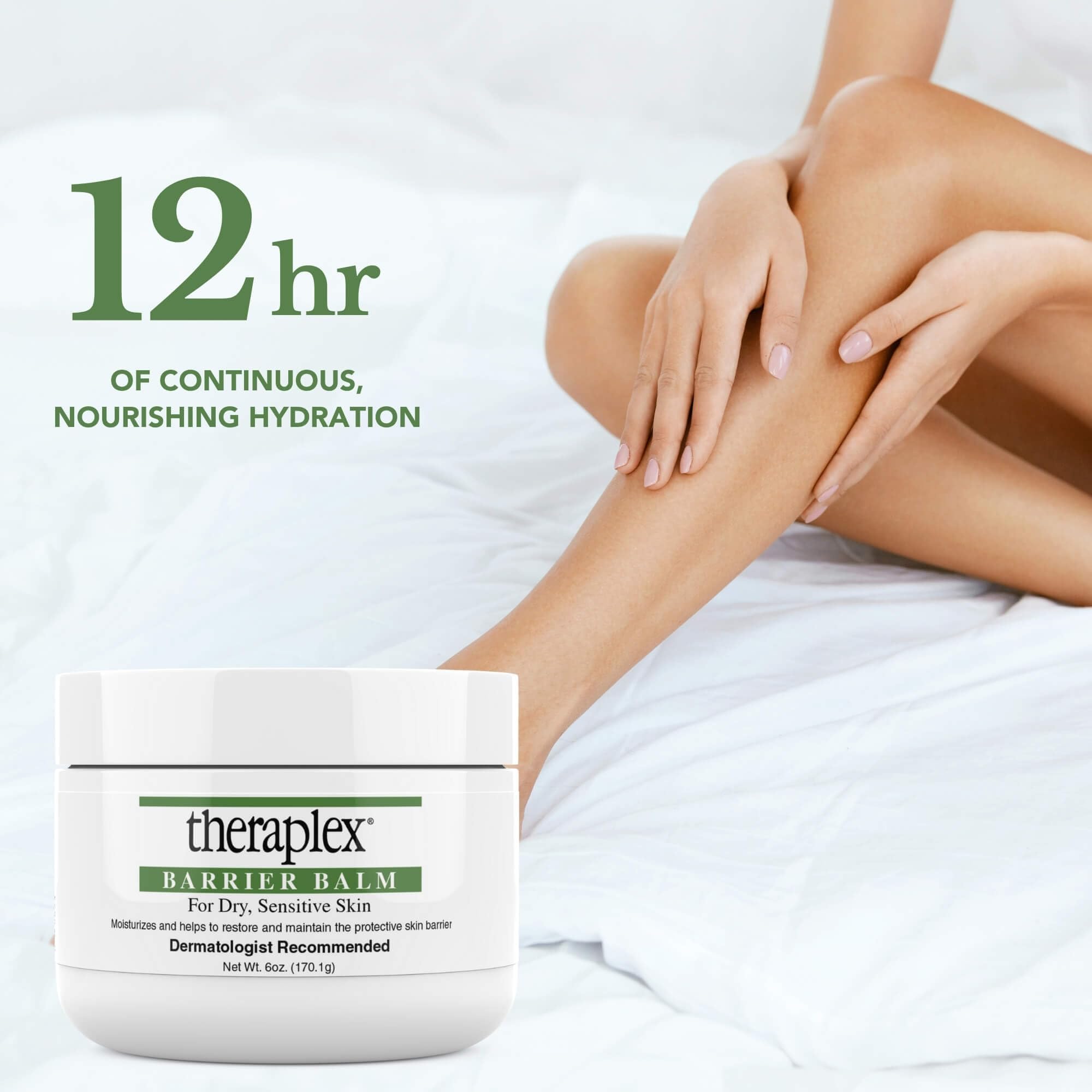 Theraplex ideal for all skin types demonstrated on diverse hands.