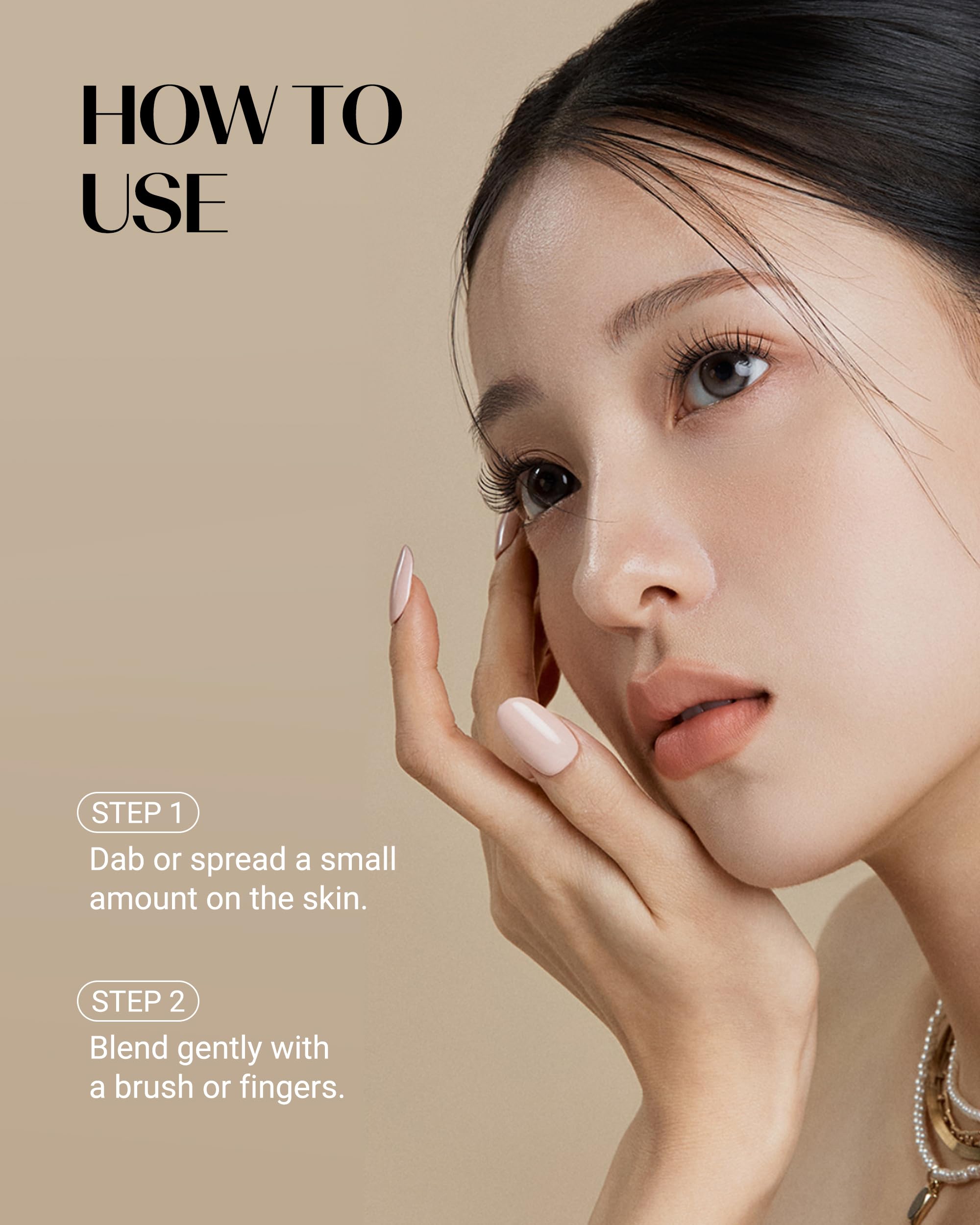 THESAEM Cover Perfection Tip Concealer sponge-tip application shows precise blending for a bright complexion.