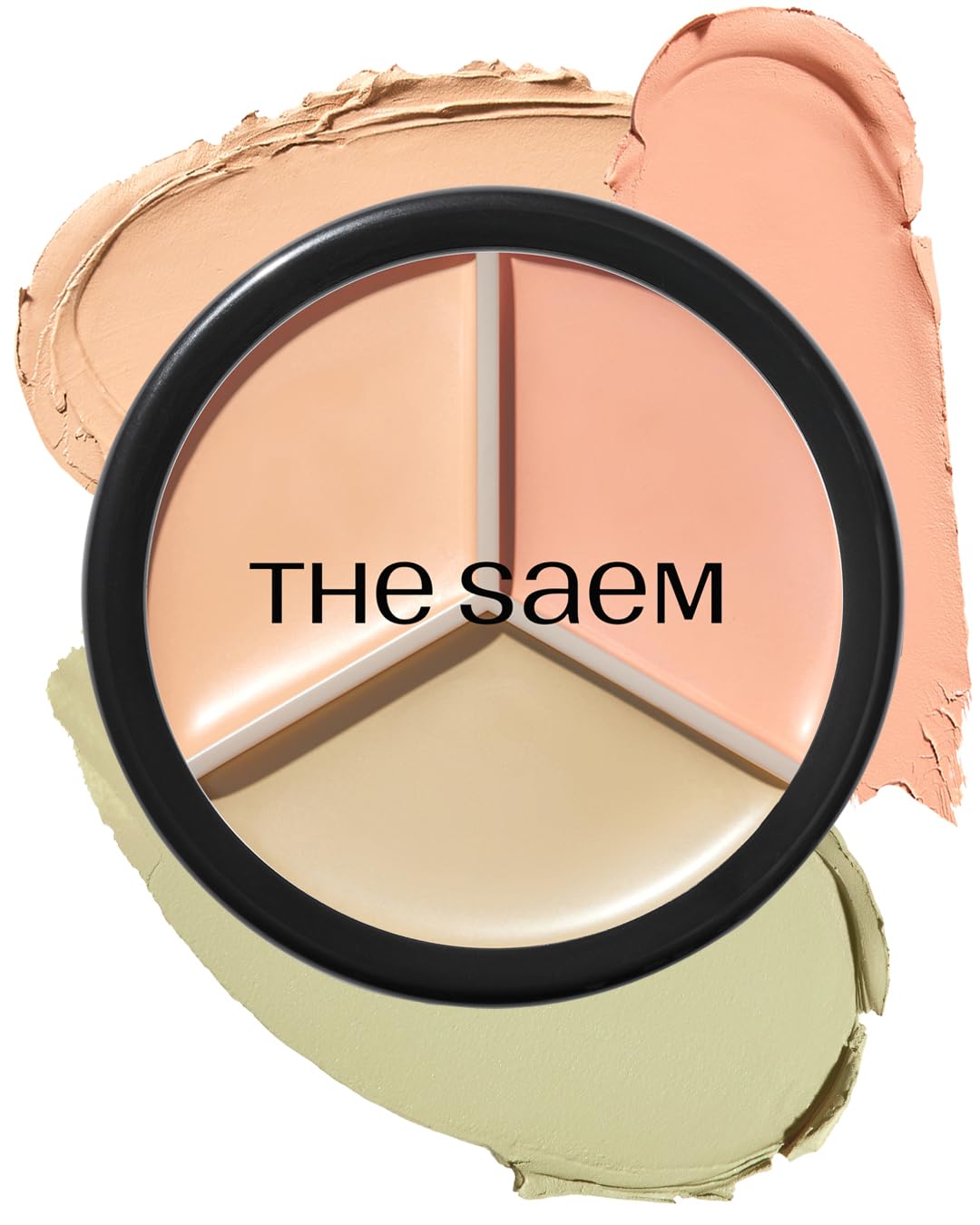 THESAEM Cover Perfection Triple Pot Concealer compact palette for quick blemish coverage.