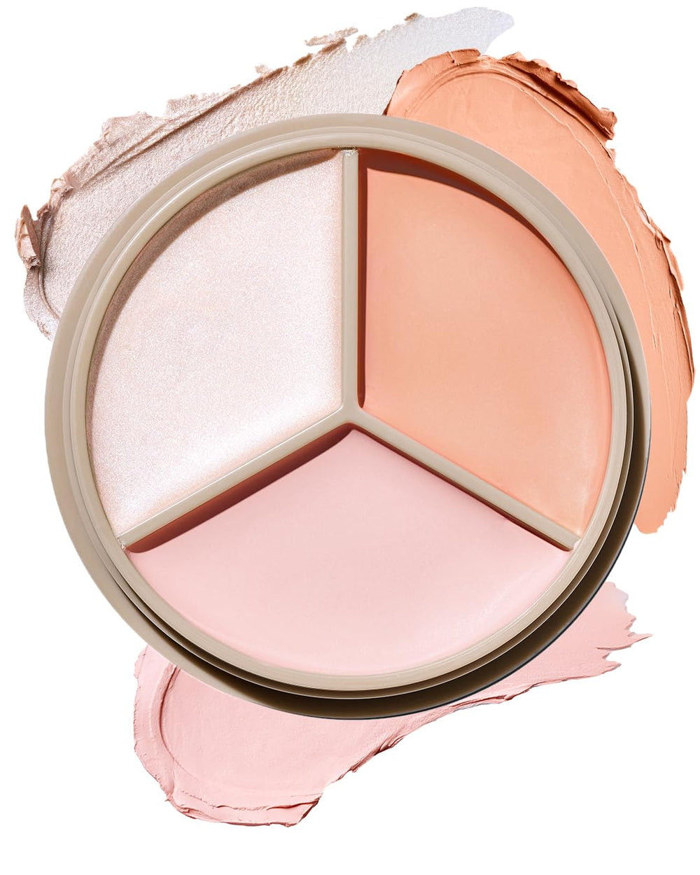 THESAEM Cover Perfection Volume Beam swatch adds volume and brightness for refreshed under-eye.