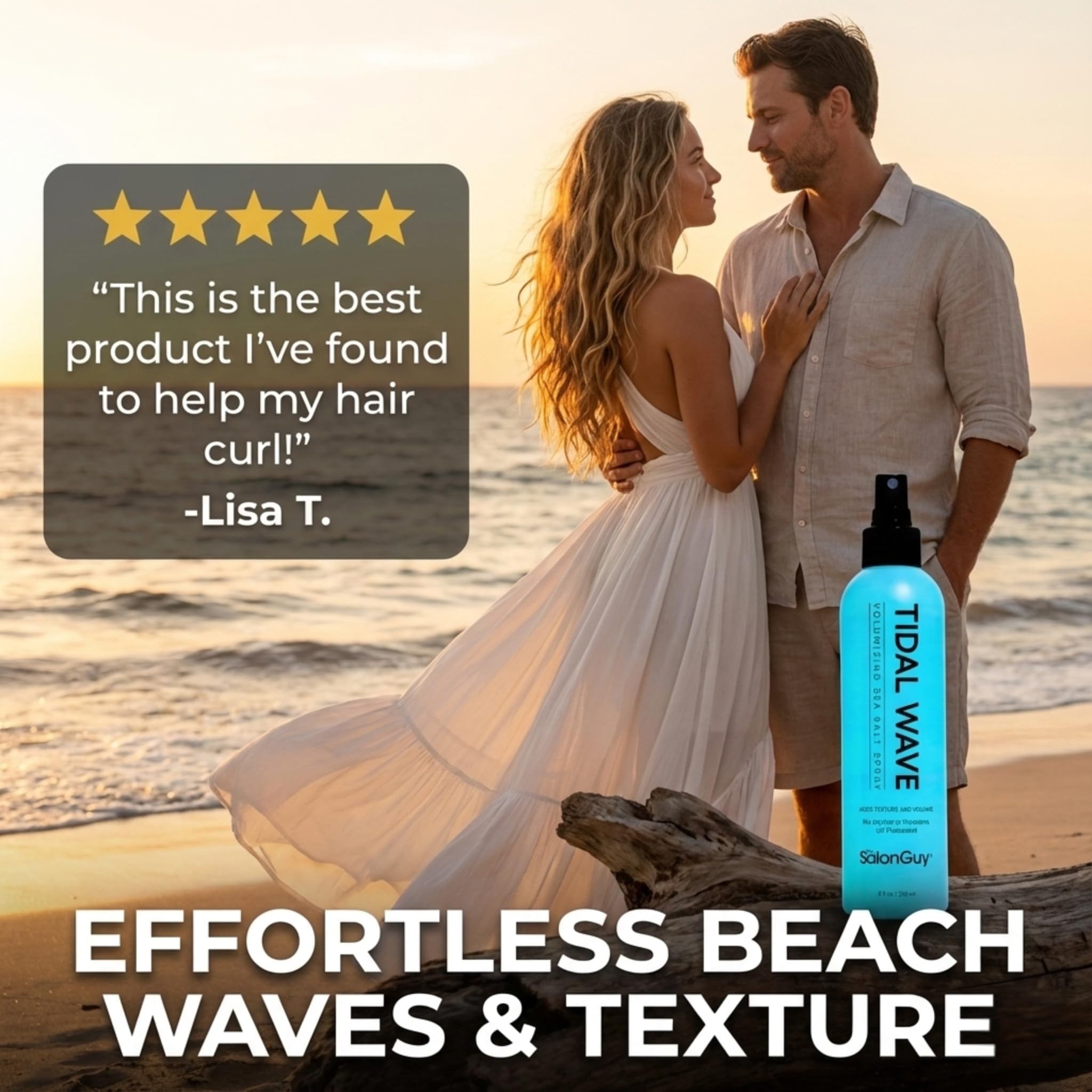 THESALONGUY Tidal Wave bottle with UV protection helps color-treated hair
