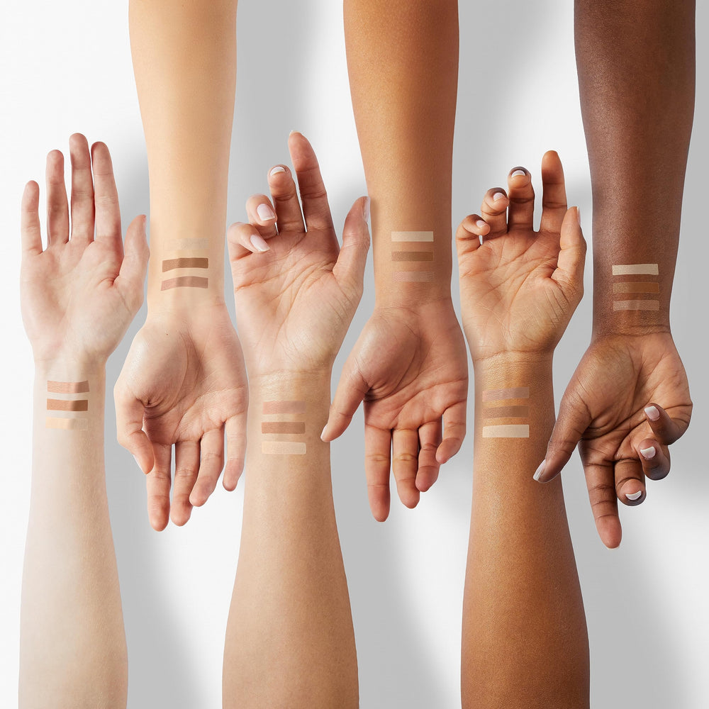 THESAEM Cover Perfection brush-application image demonstrating easy blending for precise contouring