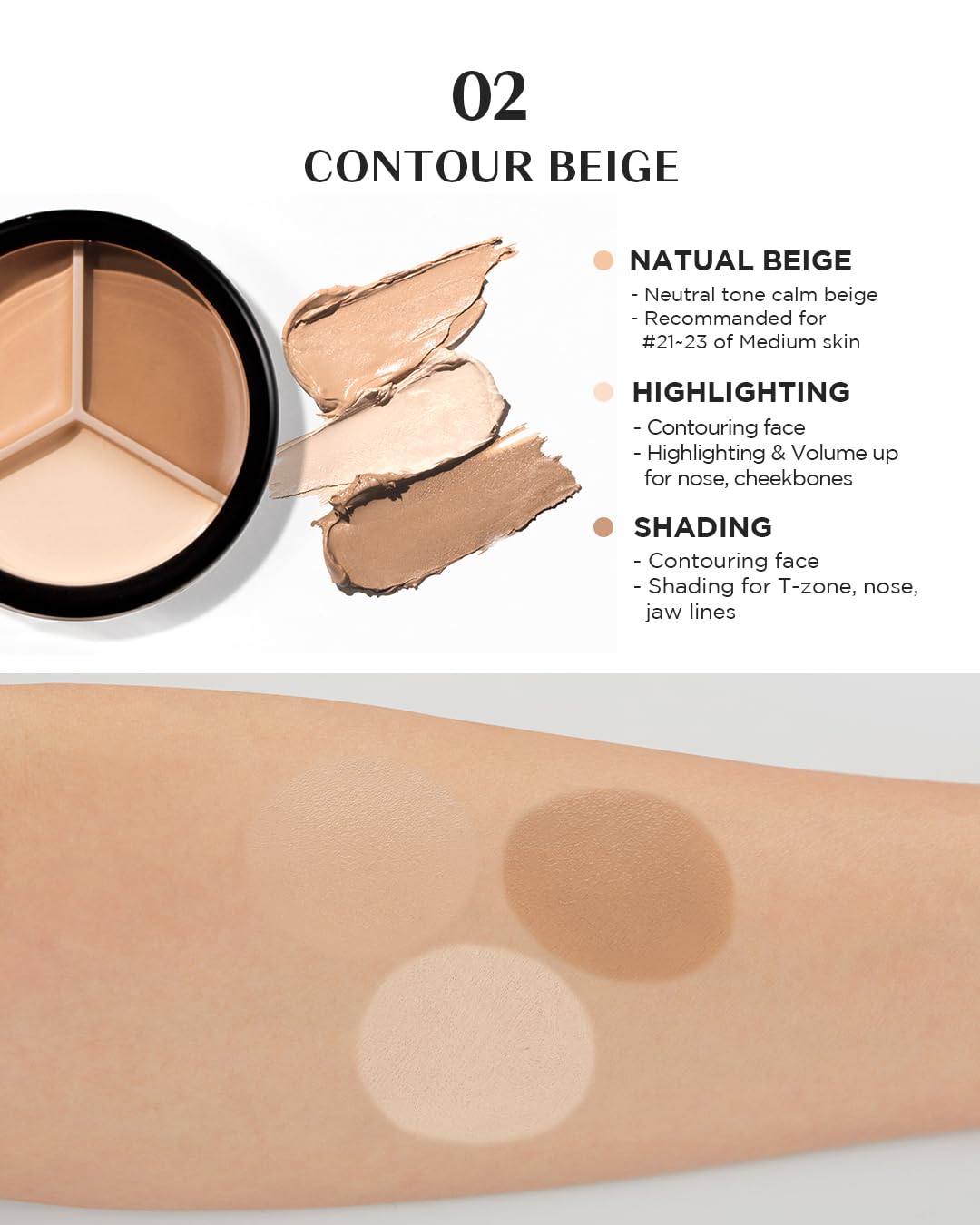 THESAEM Cover Perfection nose-contour close-up highlights sculpted definition with shading