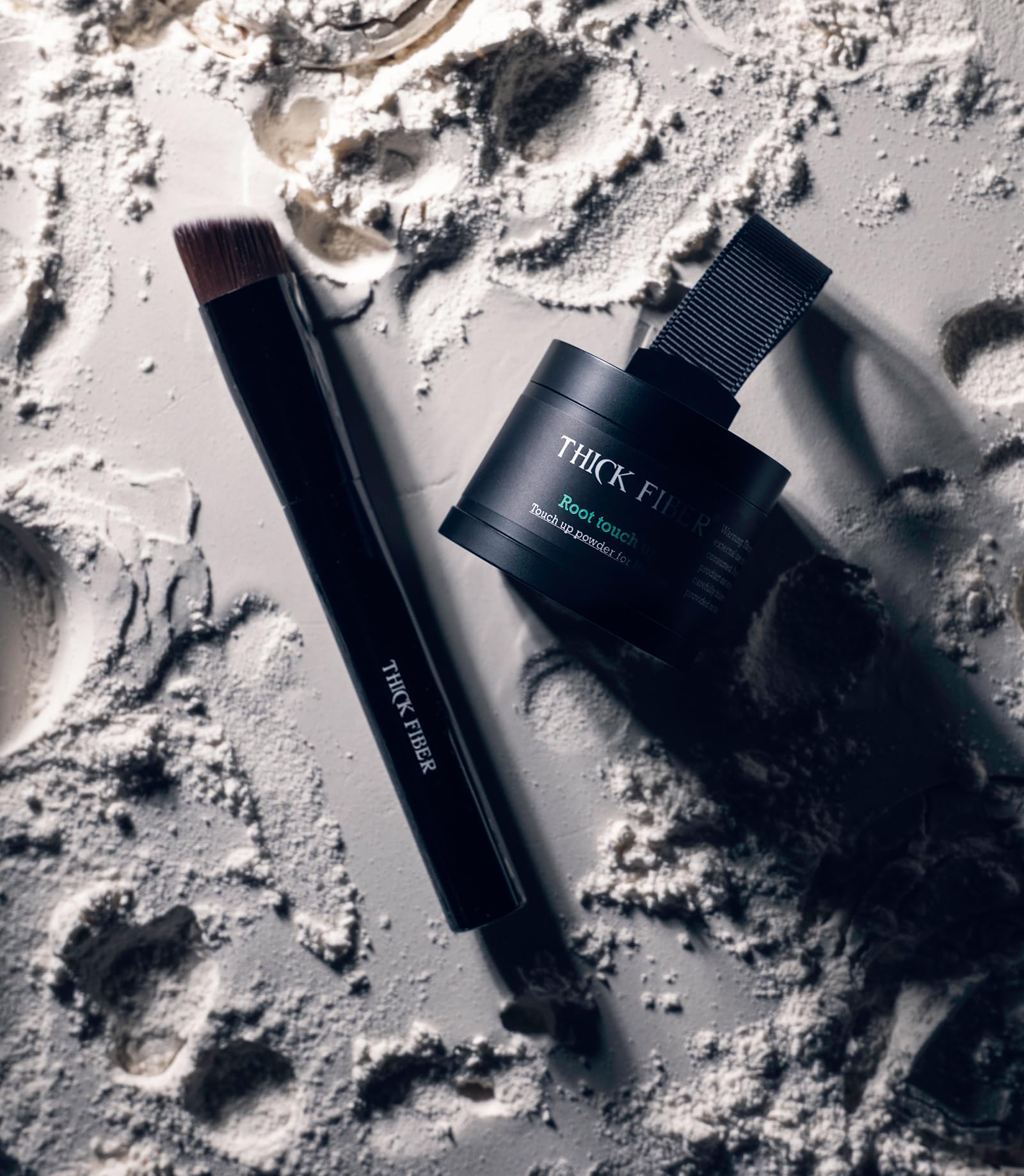 THICK FIBER Root Touch Up Powder anti-itch formula for comfort