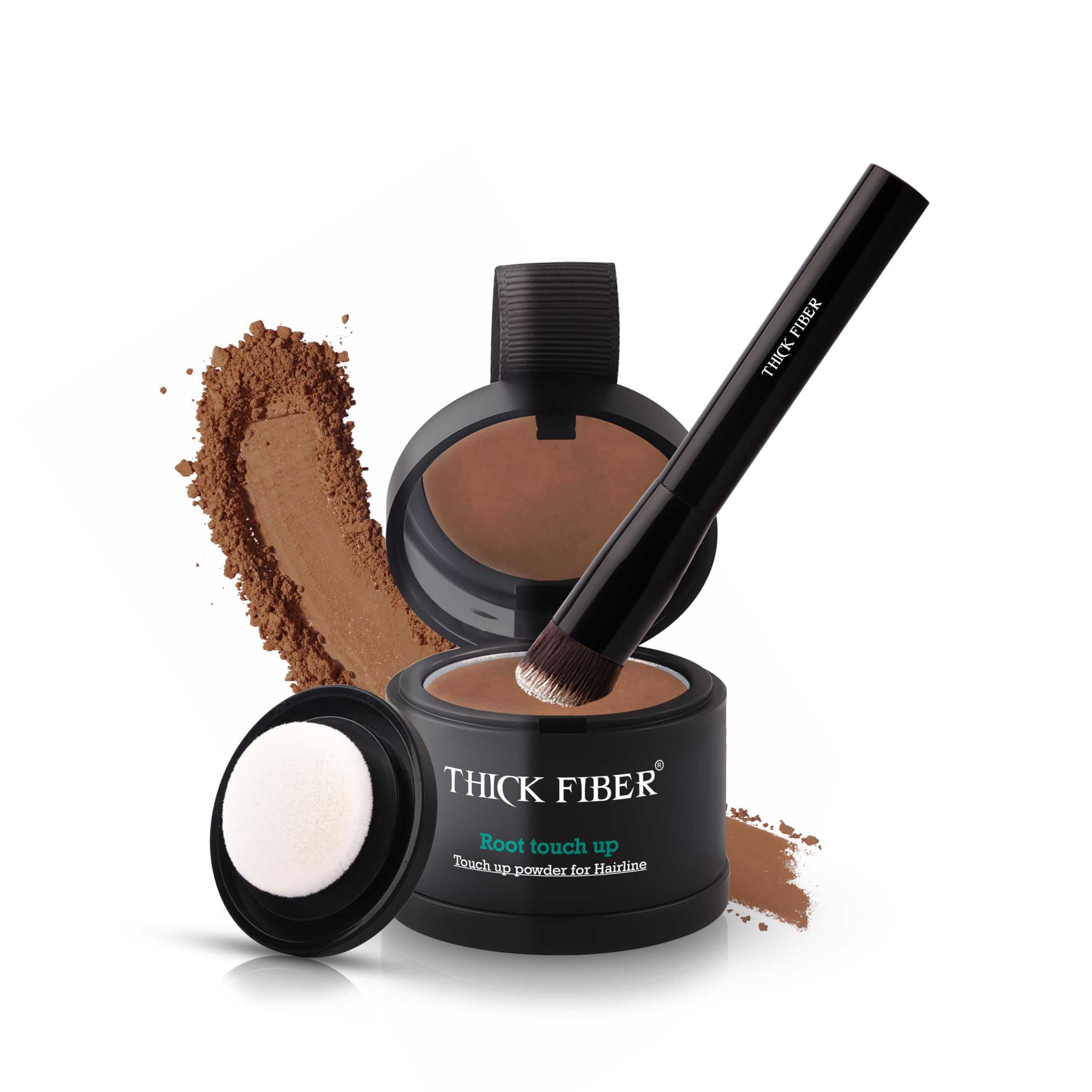 Thick Fiber Root Touch Up Set Auburn packaging ready for quick coverage on the go