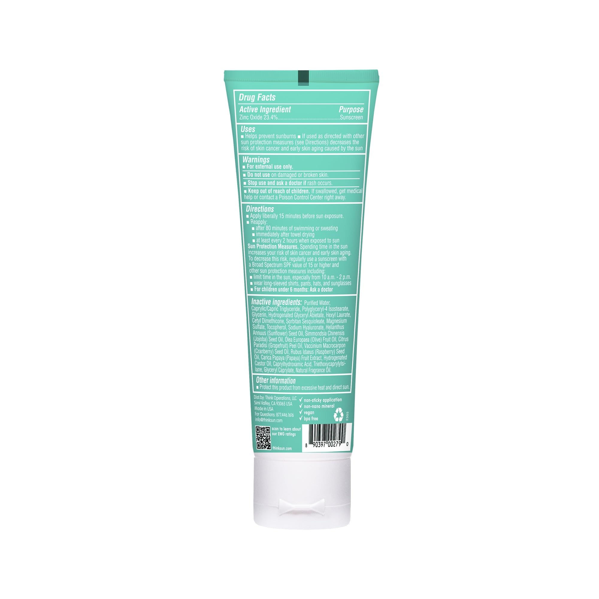 Thinkkids SPF50 apply image highlights quick, mess-free coverage for busy mornings.