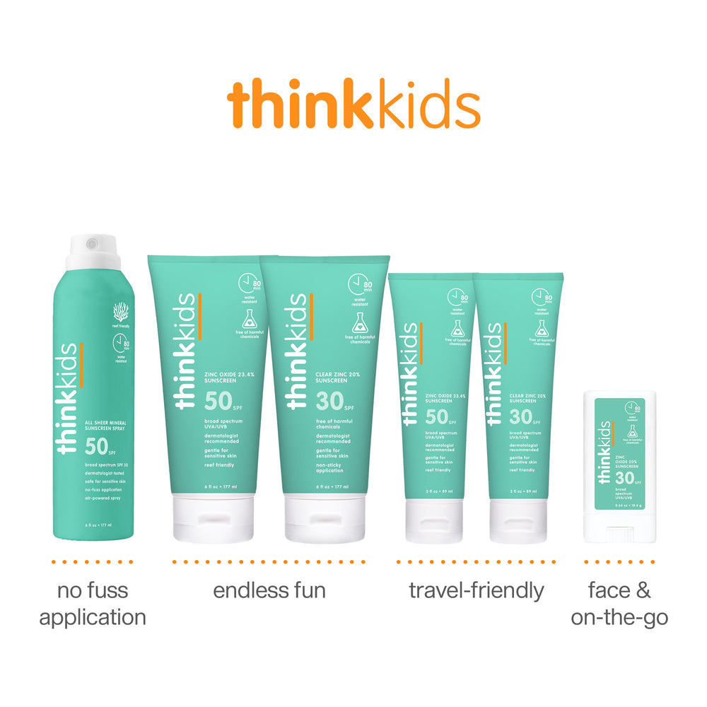 Thinkkids vegan mineral formula label emphasizes clean ingredients