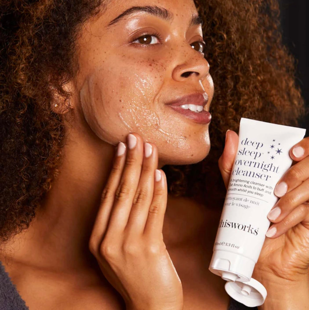 THISWORKS Deep Sleep Overnight Cleanser ingredients-hyaluronic-acid highlights hydration within routine