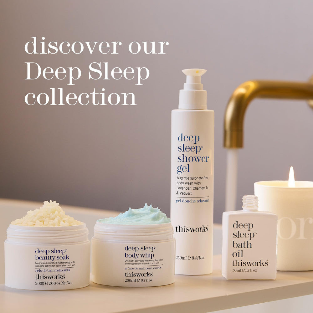 THISWORKS Deep Sleep Overnight Cleanser packaging-box branded presentation for bedtime skincare