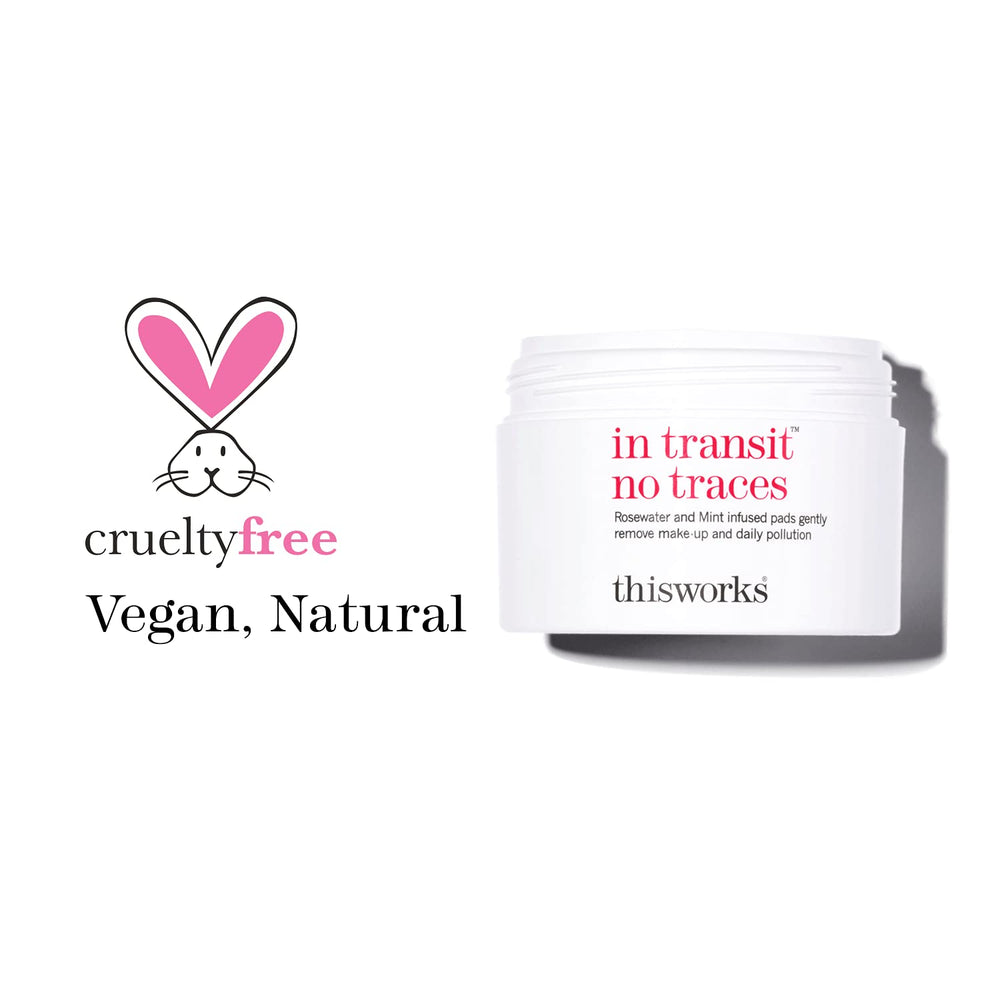 Universal-use scene with THISWORKS pads suitable for sensitive skin.
