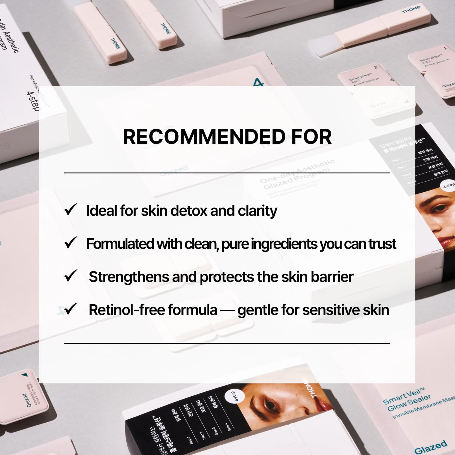 THOME G-Peel nourish step with Niacinamide hydration for plump skin