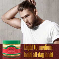 Three Flowers Tres Flores pomade on wet hair delivering flexible hold