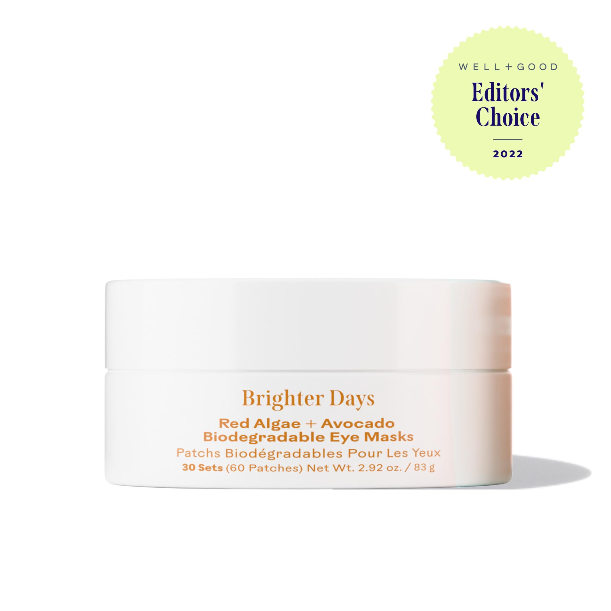 Three Ships Brighter Days avocado extract on patch illustrating nourishing hydration.