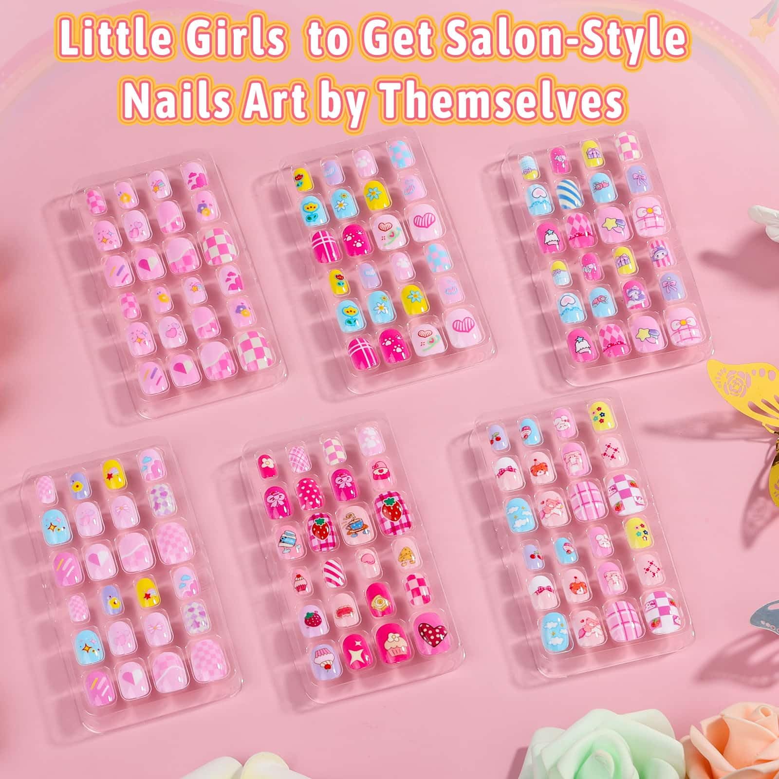 Thrilez 144-pcs kids nails set offers quick, mess-free playtime