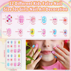 Thrilez kids nails nail-tips variety sizes for perfect fit