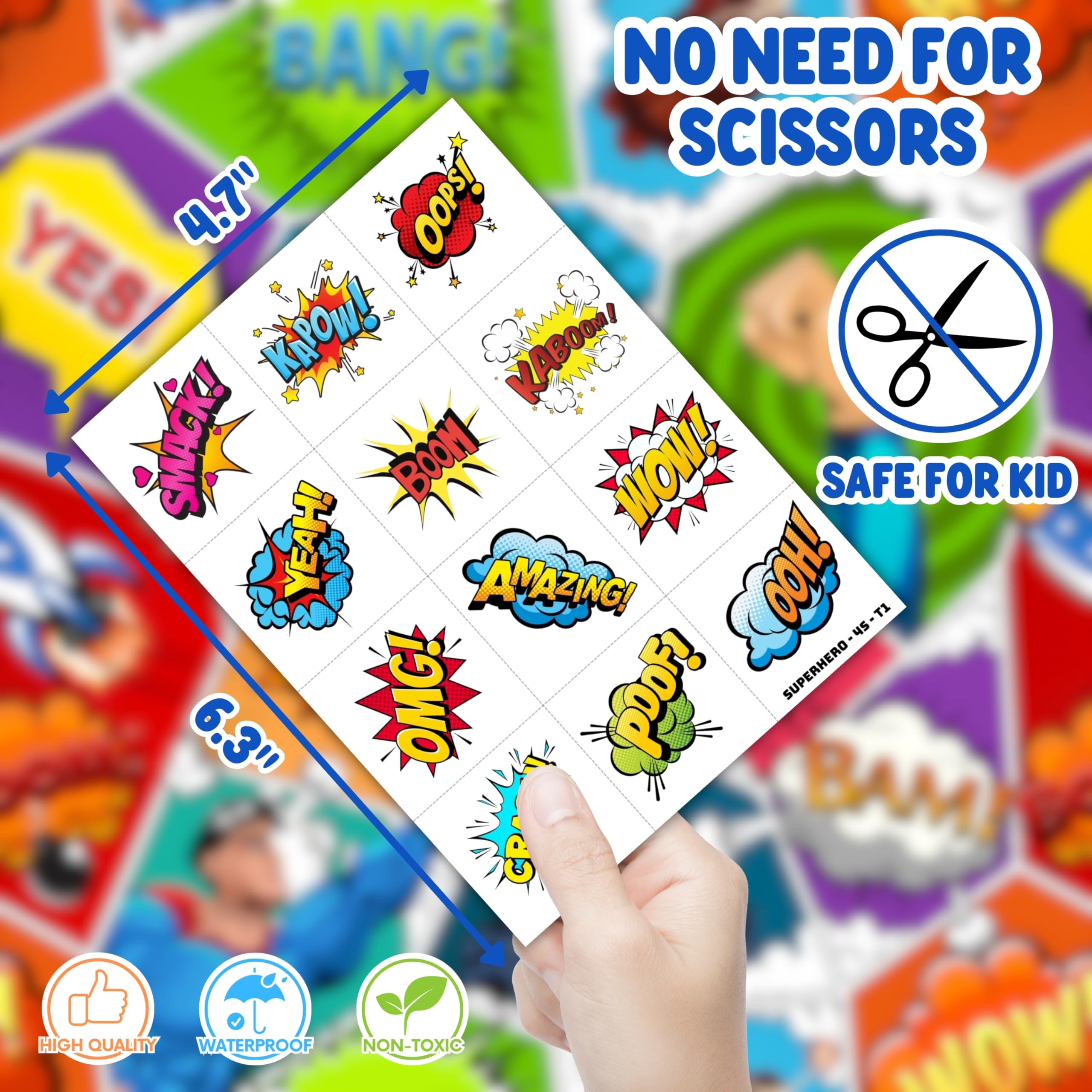 ThuanXuanLoc skin-safe tattoos are waterproof for water-friendly party moments.