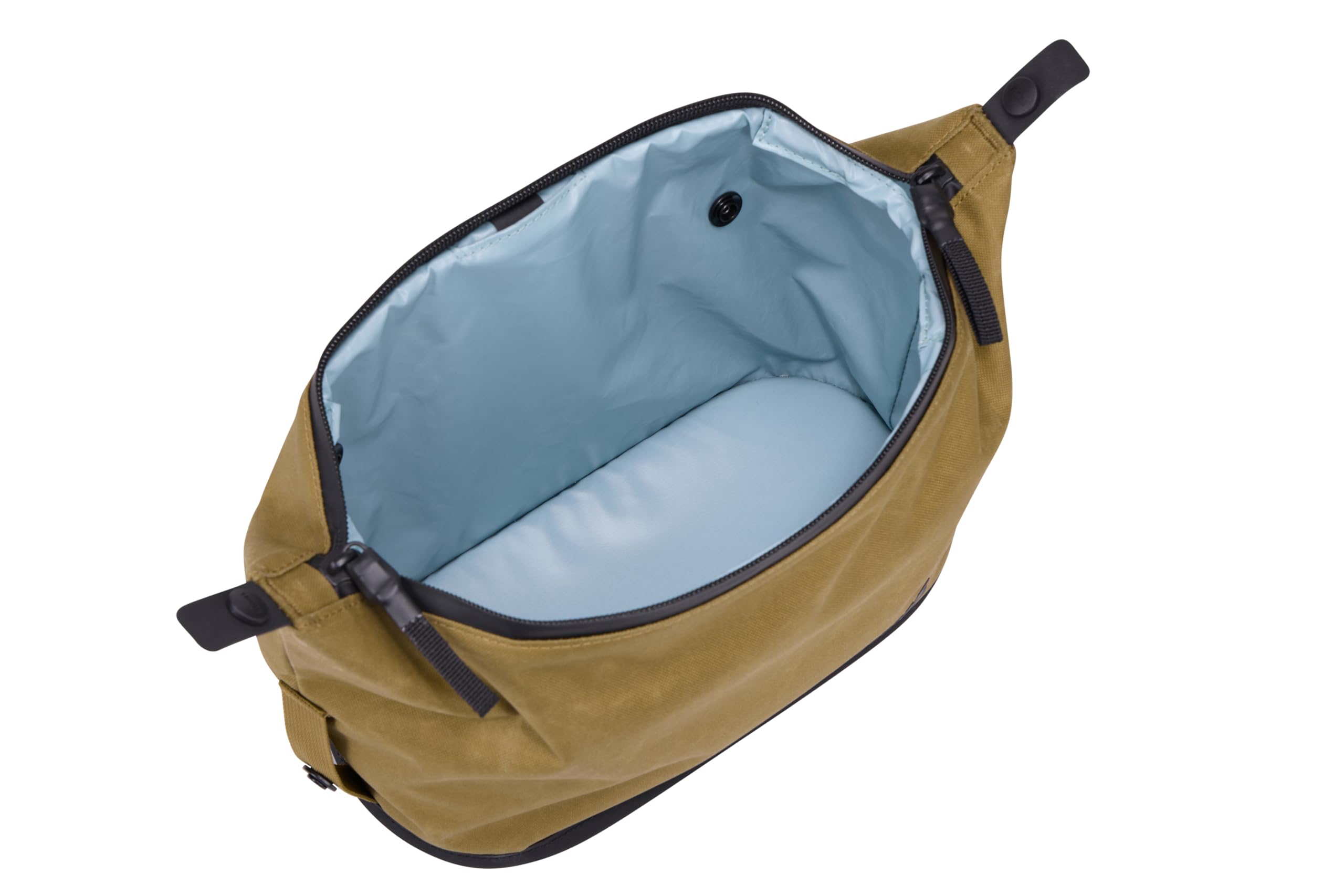 Thule Aion coated interior makes spills easy to wipe away.