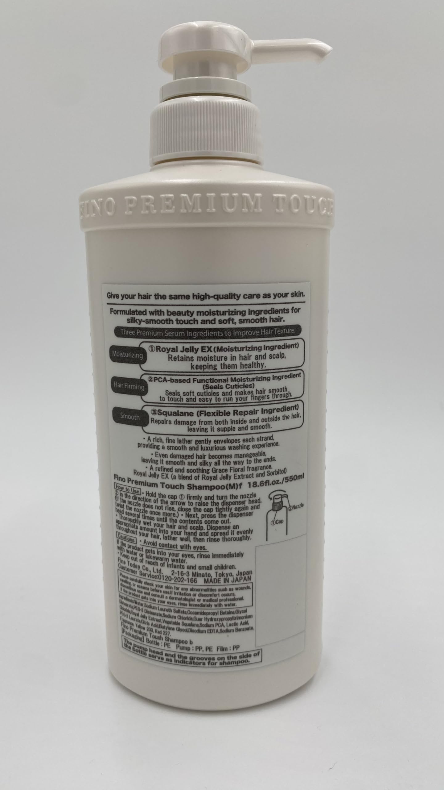 Thunder Tech JapanFino foam-lather captures smooth texture during cleansing