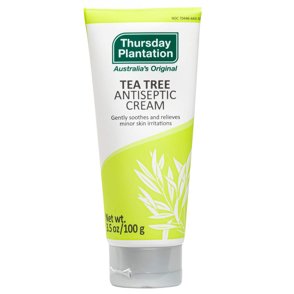 Thursday Plantation Tea Tree antiseptic cream tube for portable first aid on minor abrasions