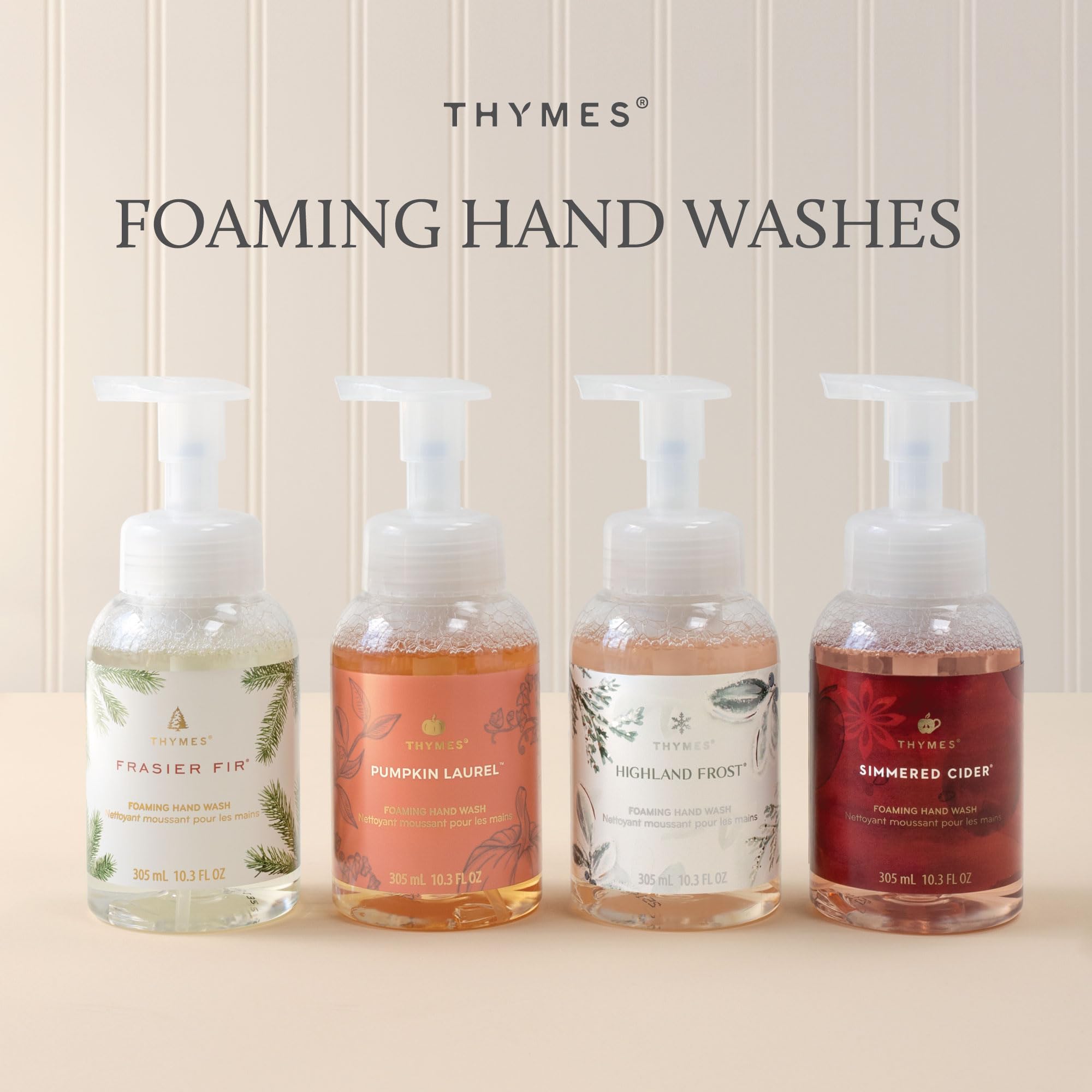 Thymes Foaming Hand Wash suited for kitchen or bathroom