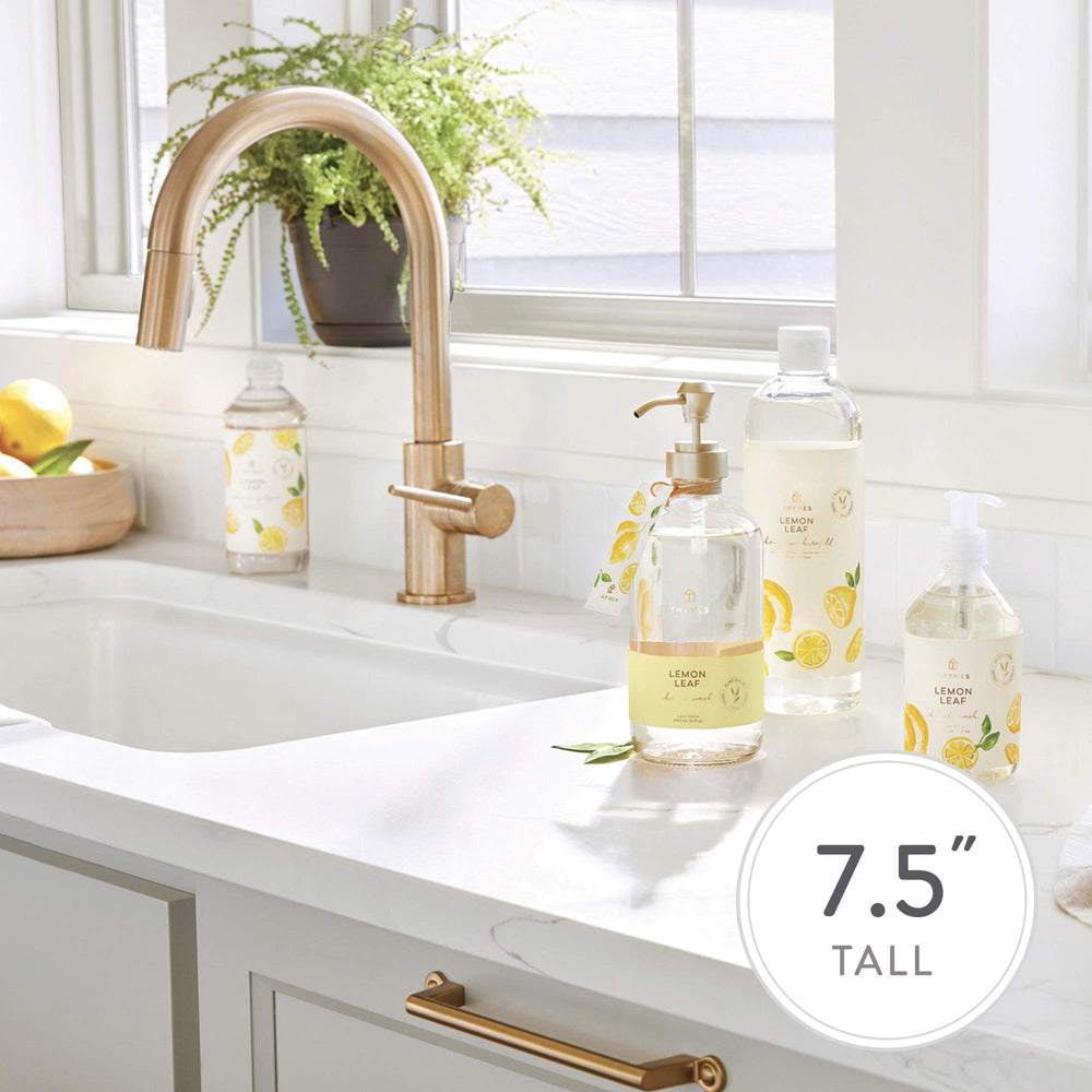 Thymes Hand Wash label detail notes a paraben-free, cruelty-free formula.