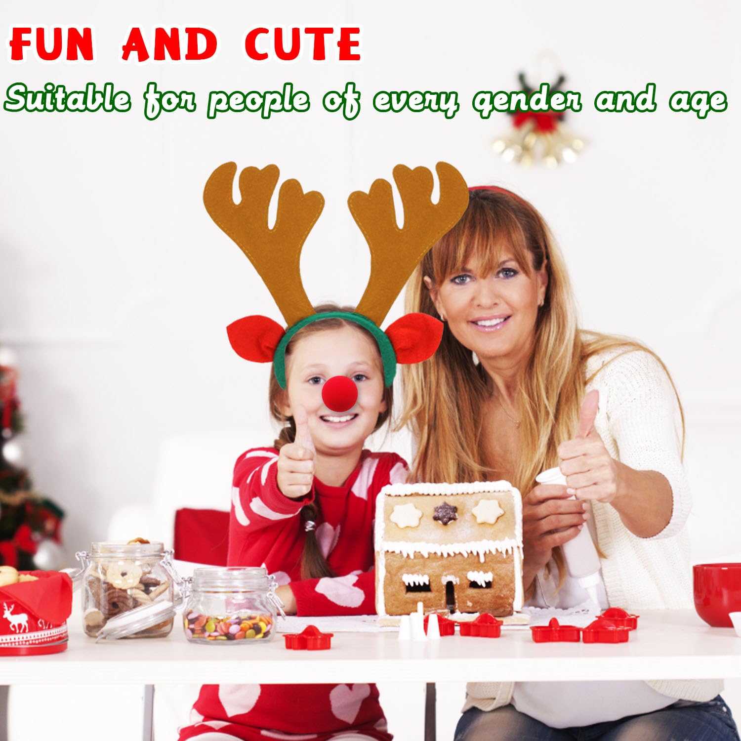 Tiaiidi headbands suitable for both adults and kids for family fun