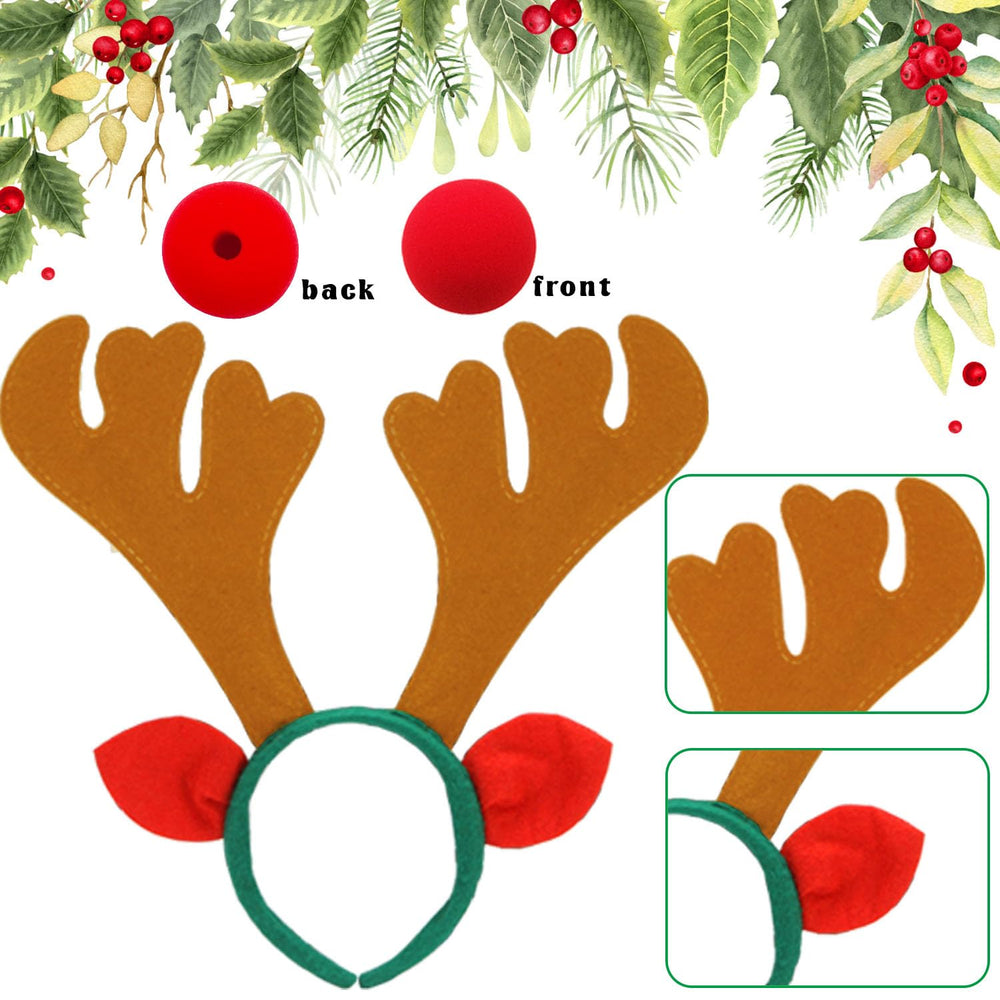 Tiaiidi red nose detail completes classic Christmas cosplay look