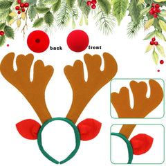 Tiaiidi red nose detail completes classic Christmas cosplay look