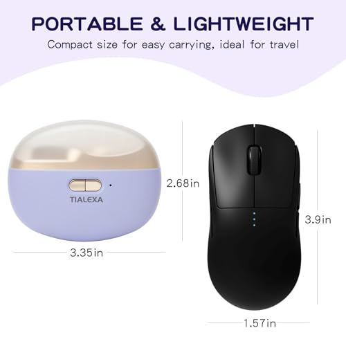 Tialexa ergonomic grip image shows comfortable hold for all ages