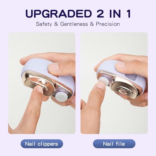 Tialexa safety design close-up highlights guarded blades for gentle nail shaping