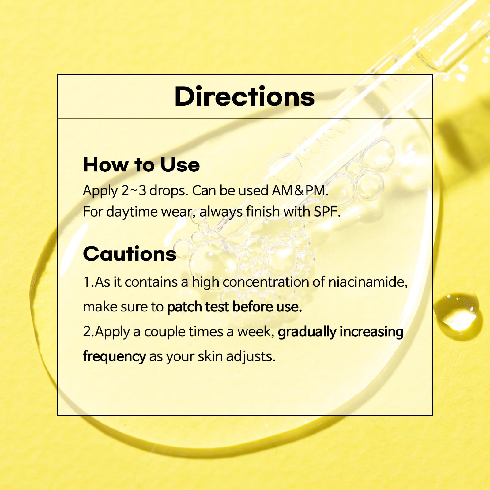 TIA'M Vita B3 Source application routine image shows layer-friendly serum