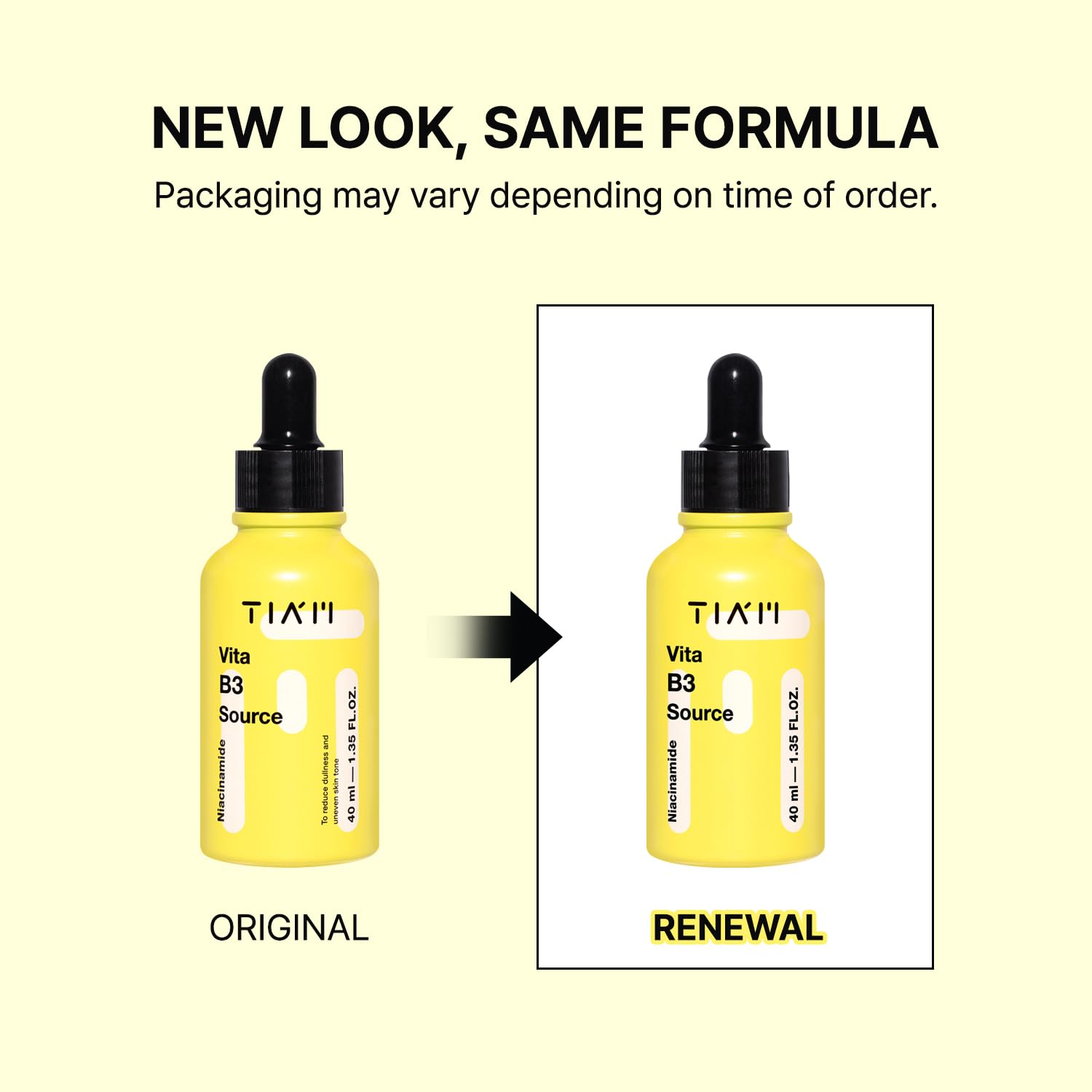 TIA'M Vita B3 Source serum texture closeup shows light, non-greasy feel