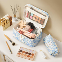 Tiblue personalized initial makeup bag patch for easy name flair.