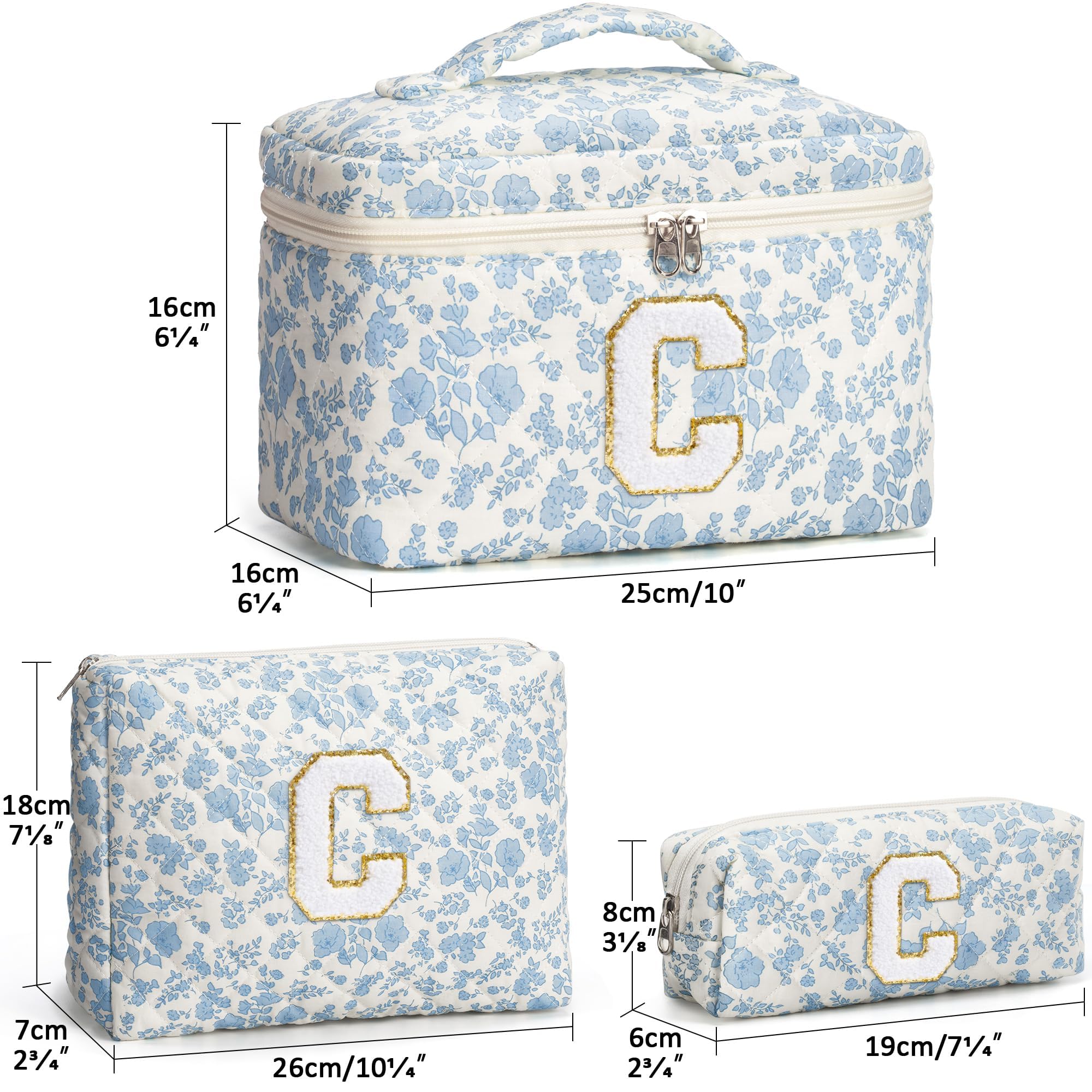 Tiblue travel toiletry bag offers large capacity for skincare on trips.