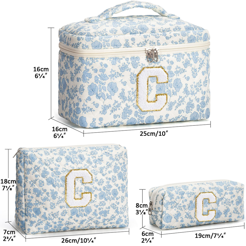 Tiblue travel toiletry bag offers large capacity for skincare on trips.